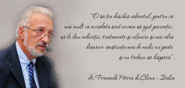 Terapii naturale pentru protectia noastra - Recomandarile dr. Fernando Pitera di Clima din Italia