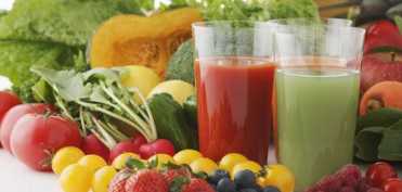 Cura cu sucuri proaspete din legume si fructe