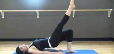 Pilates  - Exercitii pentru fese si coapse